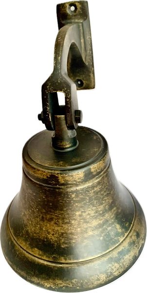 Antique finish Ships Bell 6" (SBAF6)